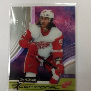 2021-22 UD synergy exceptional stars Tyler Bertuzzi