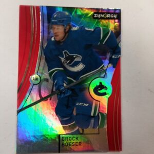 2021-22 UD synergy Brock Boeser