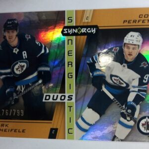2021-2022 Upper Deck Synergy Synergistic Duos Scheifele/Perfetti /799