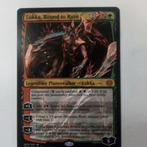 Lukka, Bound to Ruin (V.2) Phyrexia: All Will Be One: Promos