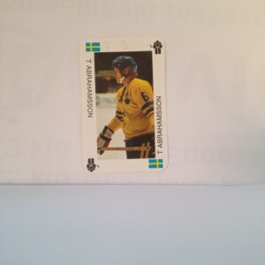 1974 Icehockey T. Abrahamsson Ruotsi
