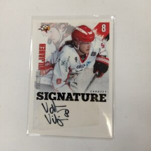 2020-2021 SM-Liiga Signature Valtteri Viljanen