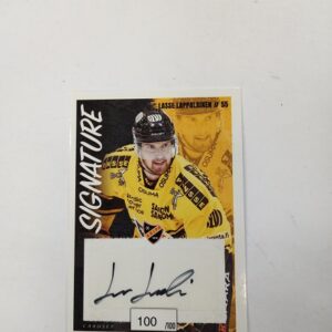 2022-2023 SM-Liiga Signature Lasse Lappalainen