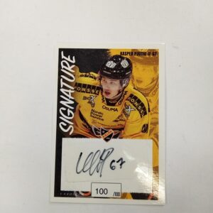2022-2023 SM-Liiga Signature Kasper Puutio