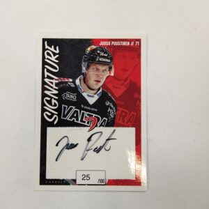 2022-2023 SM-Liiga Signature Juuso Puustinen