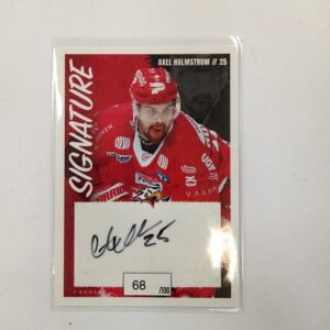 2022-2023 SM-Liiga Signature Axel Holmstrom