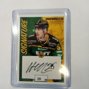 2022-2023 SM-Liiga Signature Henrik Haapala