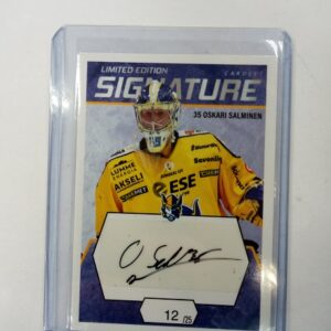 2022-2023 SM-Liiga Signature Oskari Salminen