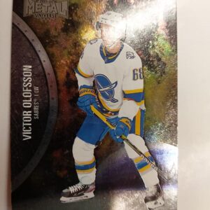 2021-22 SkyBox Metal Universe Victor Olofsson