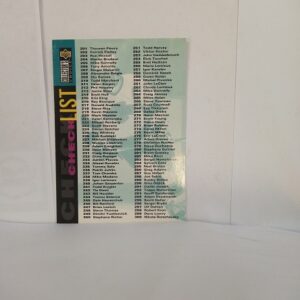 1995 UD Checklist 201-396 Wayne Gretzky