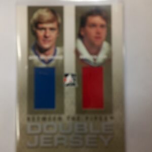 2006 Between The Pipes Double Jersey Dan Bouchard Patrick Roy