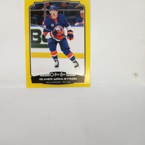 2022-23 O-Pee-Chee Yellow Oliver Wahlstrom
