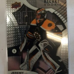 2021-22 Upper Deck Allure Rainbow Rookie Jeremy Swayman