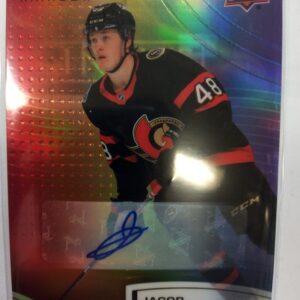 2021-2022 Upper Deck Allure full Rainbow Autograph Jacob Bernard-Docker