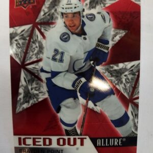 2021-2022 Upper Deck Allure Iced Out Brayden Point