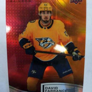 2021-2022 Upper Deck Allure Rainbow David Farrance