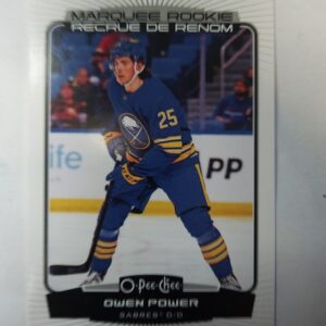 2022-23 OPC marquee rookie recruem de renom Owen Power