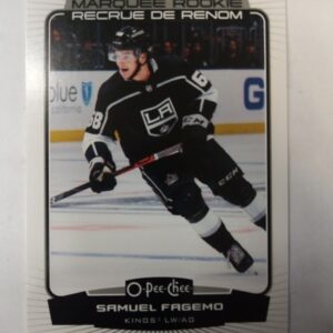 2022-23 OPC Marquee rookie Fagemo samuel