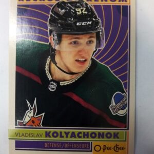 2022-23 OPC marquee rookies kolyachonok