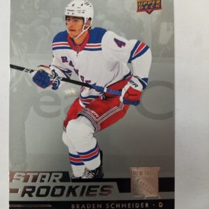 2022-23 nhl star rookie Braden Schneider