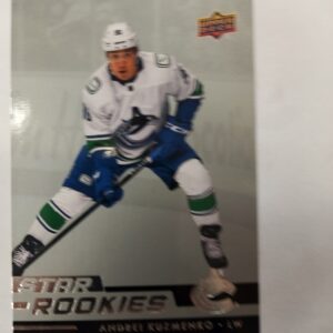 2022-23 nhl star rookie Andrei Kuzmenko