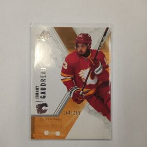 2021-22 Upper Deck spx Johnny Gaudreau