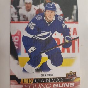 2022-23 Upper Deck UD Canvas Young Guns Cole Koepke