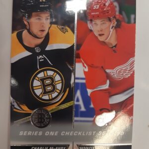 2022-23 Upper Deck Checklist Charlie McAvoy / Moritz Seider