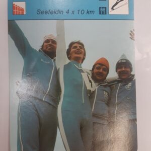 1978 Concert Hall Hiihto Seefeldin 4 x 10 km Mieto-Koivisto-Teurajärvi-Pitkänen