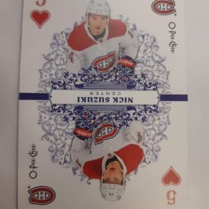 2022-23 O-Pee-Chee Nick Suzuki playing card