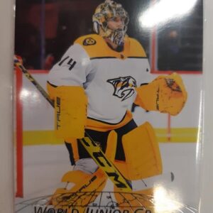 2022-23 Upper Deck World Junior Grads Juuse Saros
