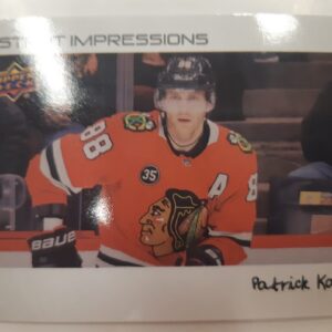 2022-23 Upper Deck Instant Impressions Patrick Kane