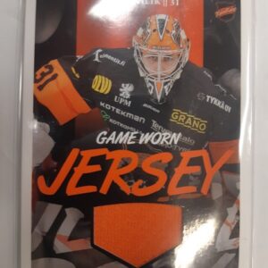 2022-23 Cardset Game-Worn Jersey /120 Nick Malik + vaihtokortti