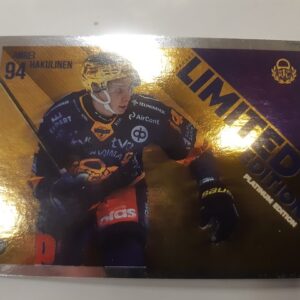 2022-23 Cardset Limited Edition Anrei Hakulinen Platinum Edition