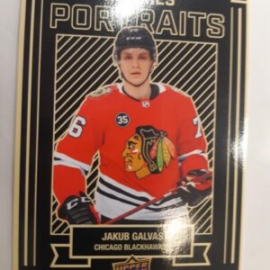 2022-23 Upper Deck Rookies Portraits Jakub Galvas