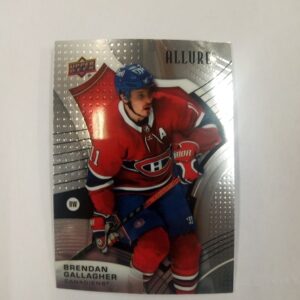 2021-2022 Upper Deck Allure Brendan Gallagher