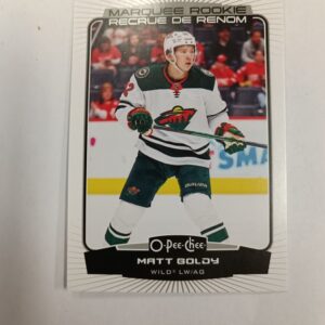 2022-23 OPC marquee rookie Matt Boldy