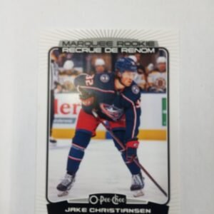 2022-23 OPC marquee rookie Jake Christiansen