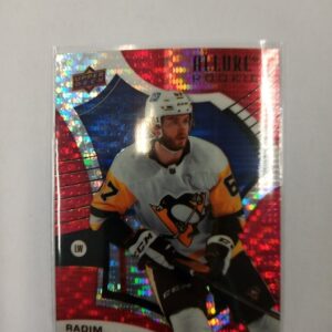 2021-22 Upper Deck Allure Red Rainbow Rookie Radim Zohorna