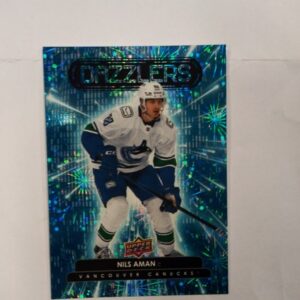2022-23 UD series 2 dazzlers blue Nils Aman