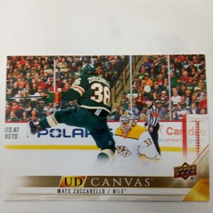 2022-23 UD series 2 canvas Mats Zuccarello