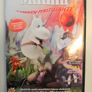 DVD Muumi Ja Punainen Pyrstötähti (K)