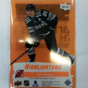 2022-23 Upper Deck series 2 highlighters Jack Hughes