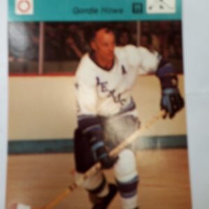 1977 Jääkiekkoilu Gordie Howe