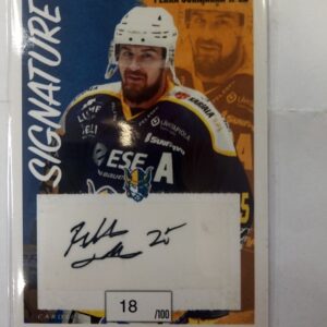 2022-23 sm-liiga signature Pekka Jormakka