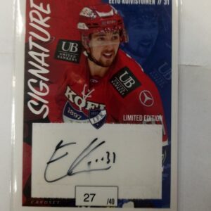 2022-23 sm-liiga signature Eetu Koivistoinen