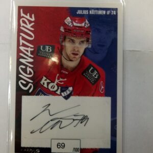 2022-23 sm-liiga signature Julius Nättinen