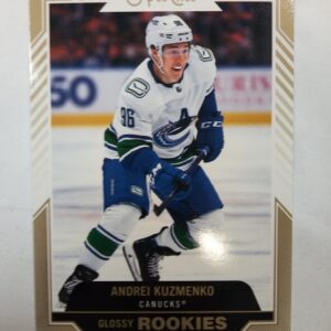 2022-2023 Upper Deck O-Pee-Chee Series 2 Glossy Rookies Andrei Kuzmenko