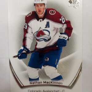 2021-2022 Upper Deck SP Authentic Nathan MacKinnon