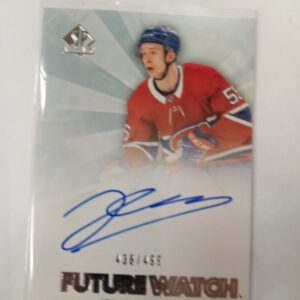 2021-2022 Upper Deck SP Authentic future watch Jesse Ylonen signature